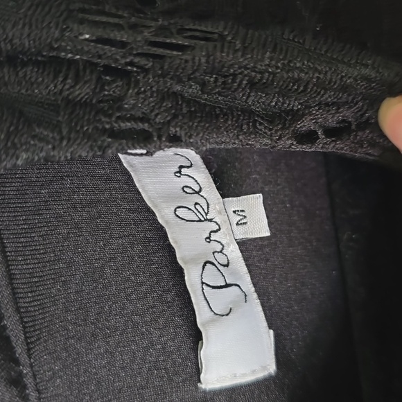 Parker Black Lace Dress Medium - Picture 3 of 6